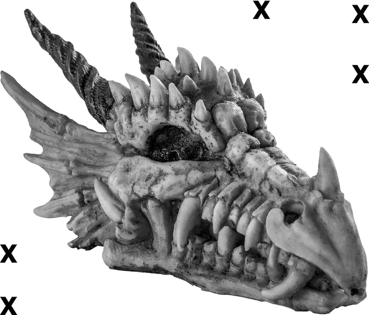 Dragon skull - Airbrush Stencil