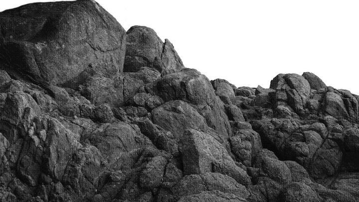 Round rocks background/texture - Airbrush Stencil