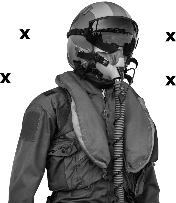 Jet pilot - Airbrush Stencil